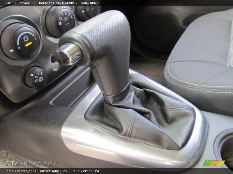 Boulder Gray Metallic / Ebony Black 2008 Hummer H3