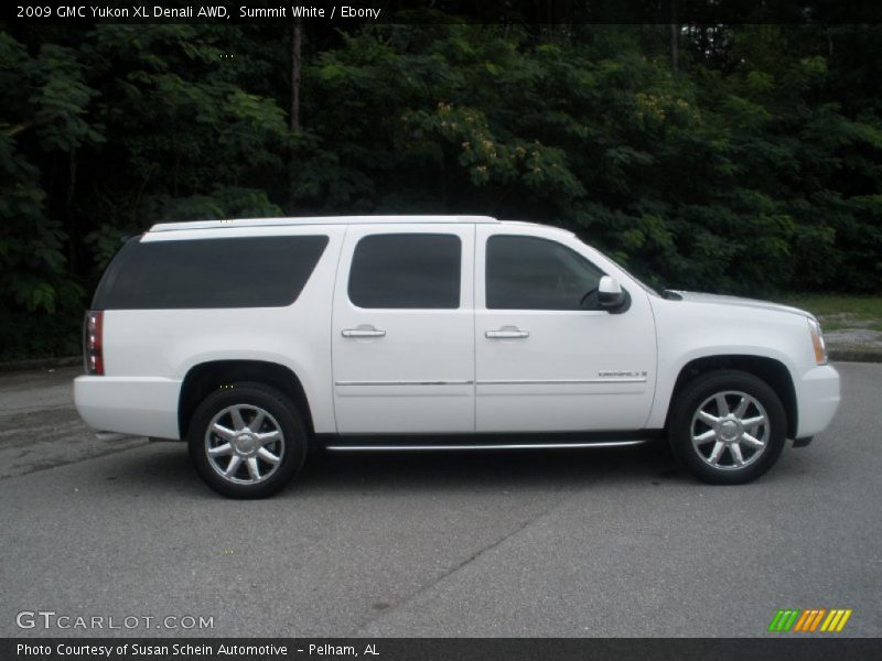 Summit White / Ebony 2009 GMC Yukon XL Denali AWD