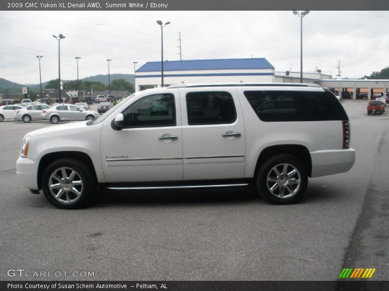 Summit White / Ebony 2009 GMC Yukon XL Denali AWD