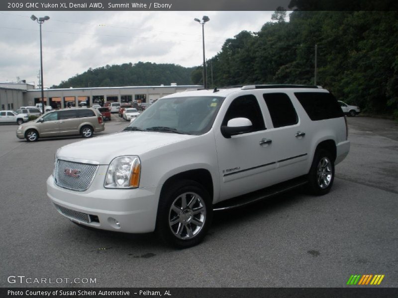 Summit White / Ebony 2009 GMC Yukon XL Denali AWD