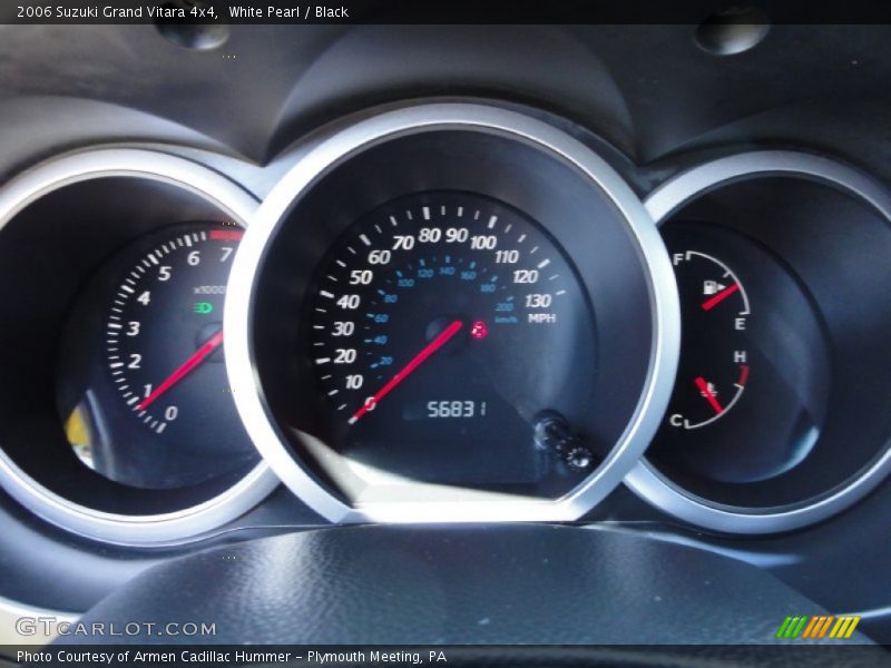  2006 Grand Vitara 4x4 4x4 Gauges