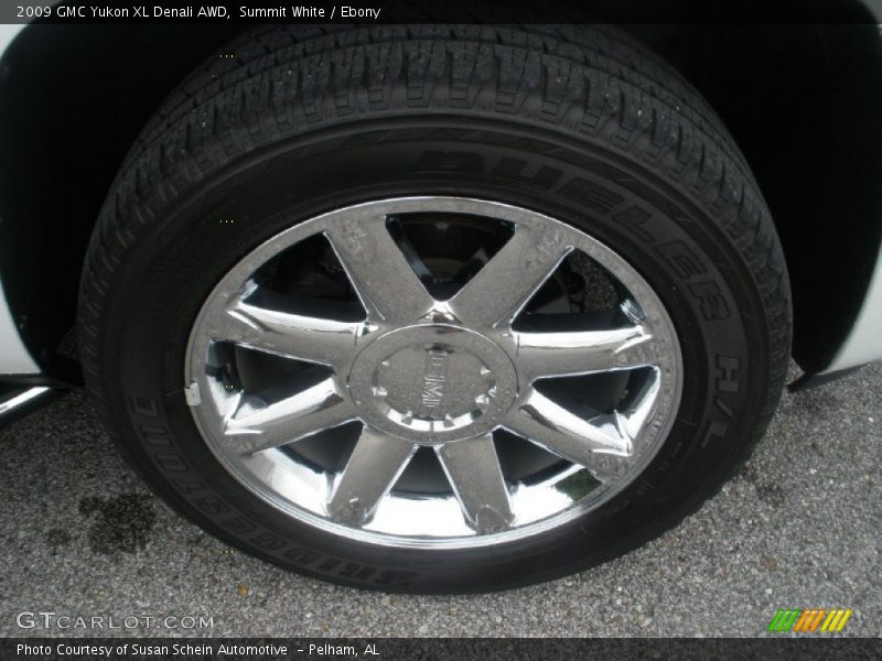 Summit White / Ebony 2009 GMC Yukon XL Denali AWD
