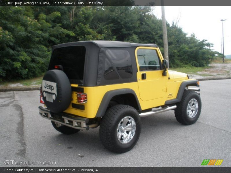 Solar Yellow / Dark Slate Gray 2006 Jeep Wrangler X 4x4