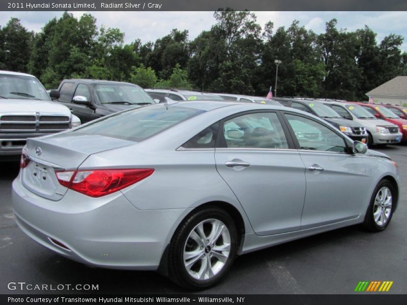 Radiant Silver / Gray 2011 Hyundai Sonata Limited