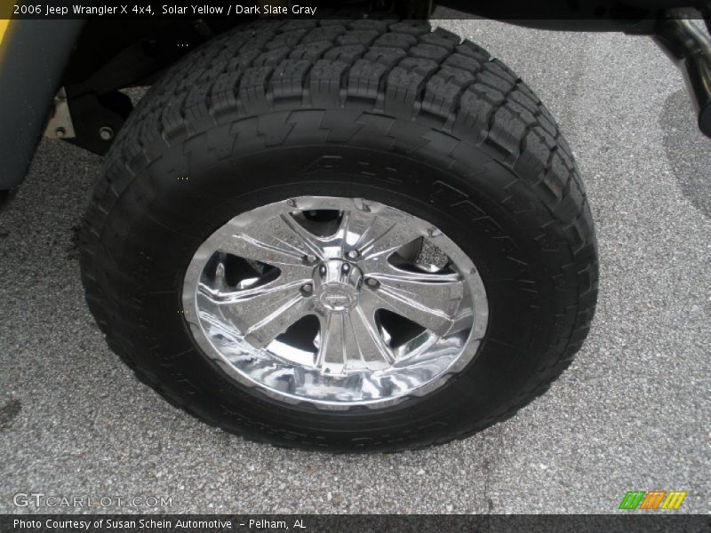 Solar Yellow / Dark Slate Gray 2006 Jeep Wrangler X 4x4