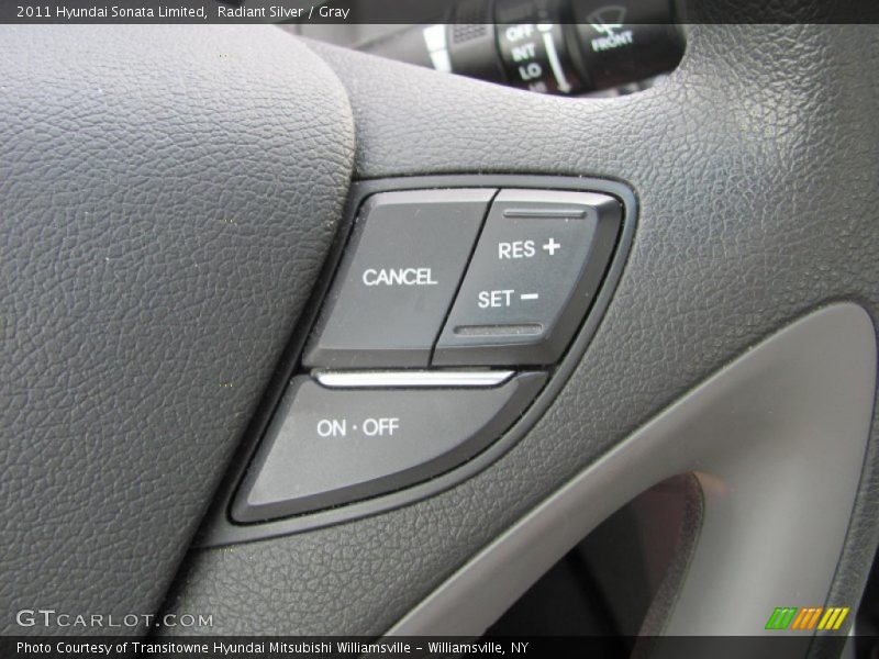 Radiant Silver / Gray 2011 Hyundai Sonata Limited