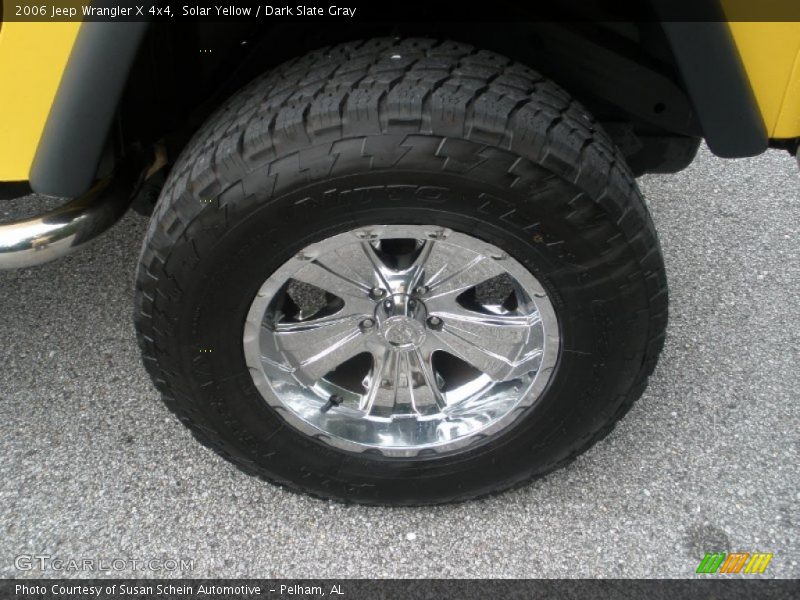Solar Yellow / Dark Slate Gray 2006 Jeep Wrangler X 4x4