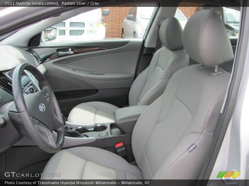 Radiant Silver / Gray 2011 Hyundai Sonata Limited