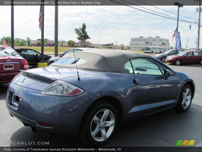 Still Blue Pearl / Medium Gray 2007 Mitsubishi Eclipse Spyder GS