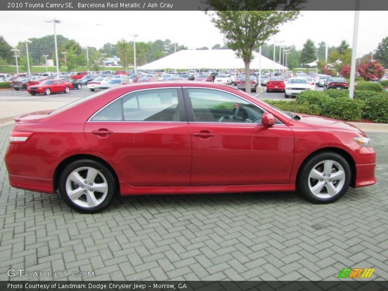 Barcelona Red Metallic / Ash Gray 2010 Toyota Camry SE