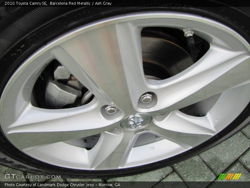 Barcelona Red Metallic / Ash Gray 2010 Toyota Camry SE