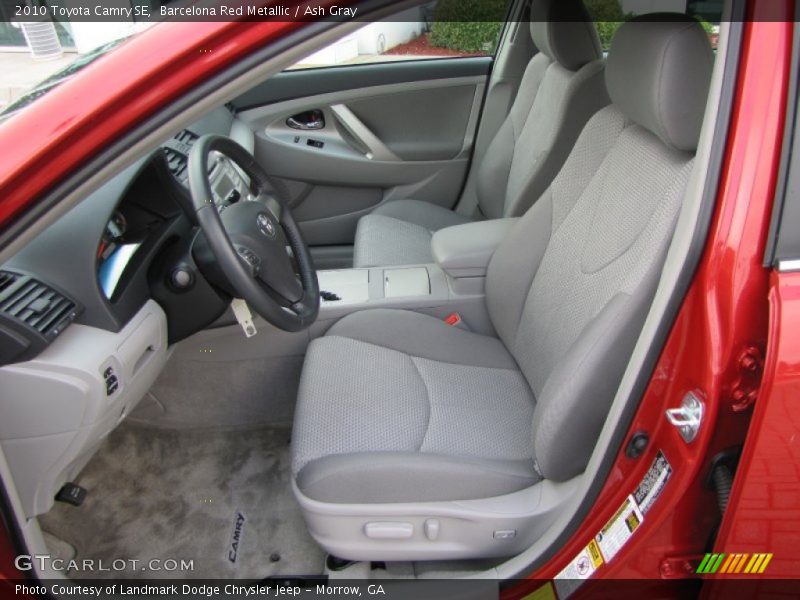 Barcelona Red Metallic / Ash Gray 2010 Toyota Camry SE