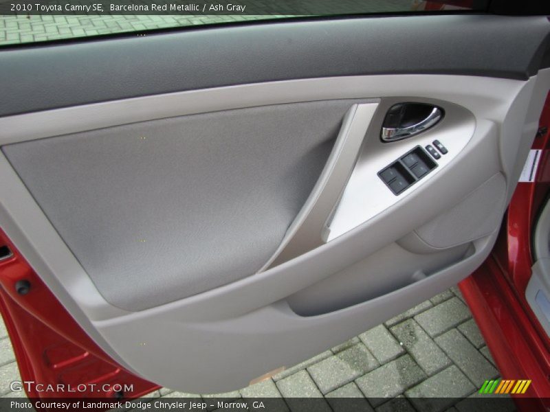 Barcelona Red Metallic / Ash Gray 2010 Toyota Camry SE
