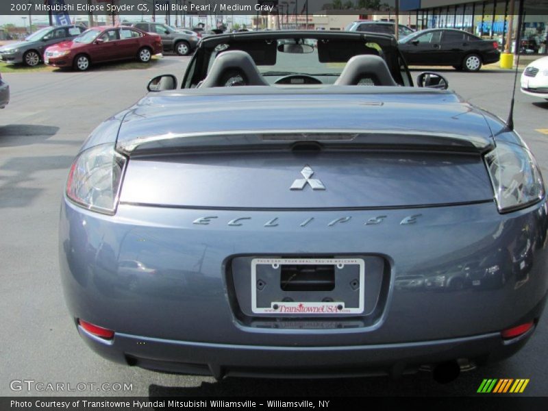 Still Blue Pearl / Medium Gray 2007 Mitsubishi Eclipse Spyder GS