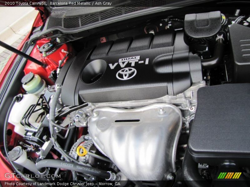 Barcelona Red Metallic / Ash Gray 2010 Toyota Camry SE