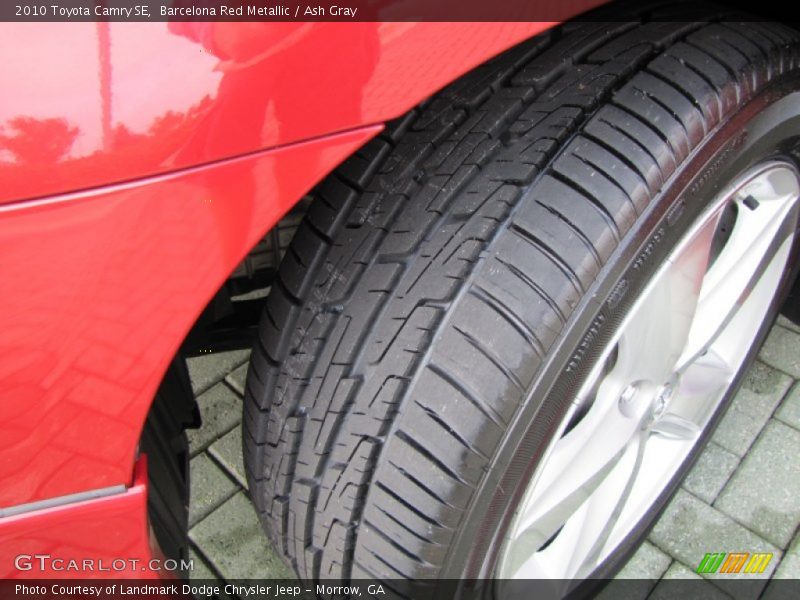 Barcelona Red Metallic / Ash Gray 2010 Toyota Camry SE