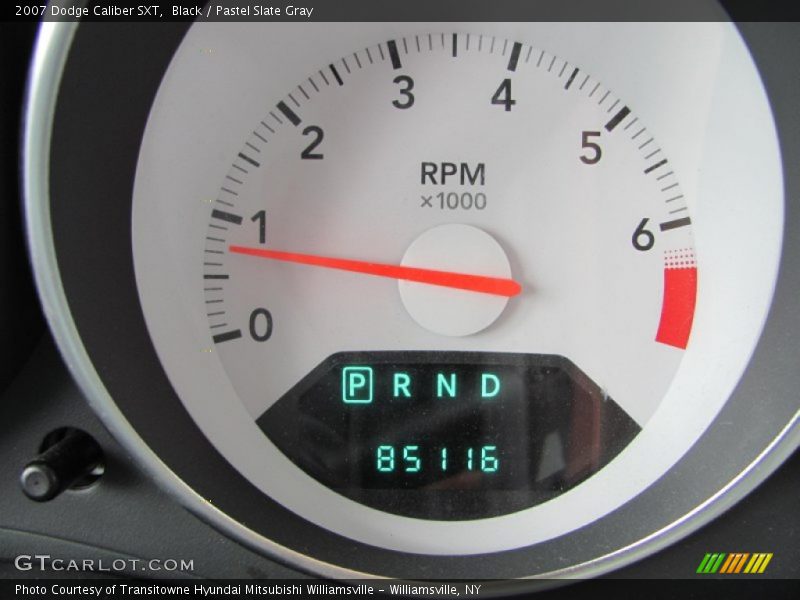 Black / Pastel Slate Gray 2007 Dodge Caliber SXT