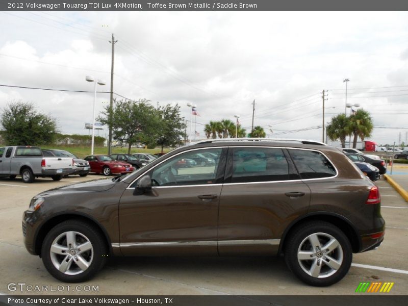  2012 Touareg TDI Lux 4XMotion Toffee Brown Metallic