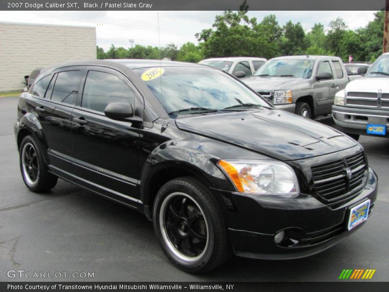 Black / Pastel Slate Gray 2007 Dodge Caliber SXT