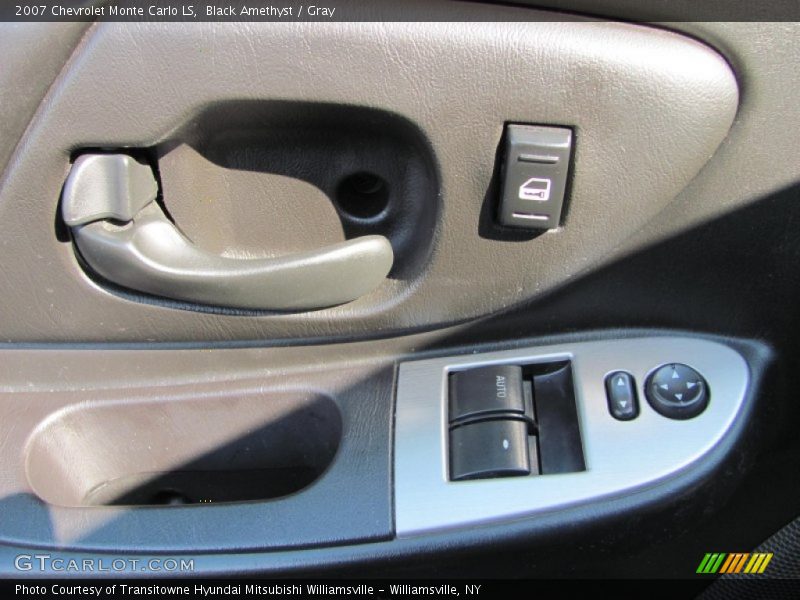 Black Amethyst / Gray 2007 Chevrolet Monte Carlo LS