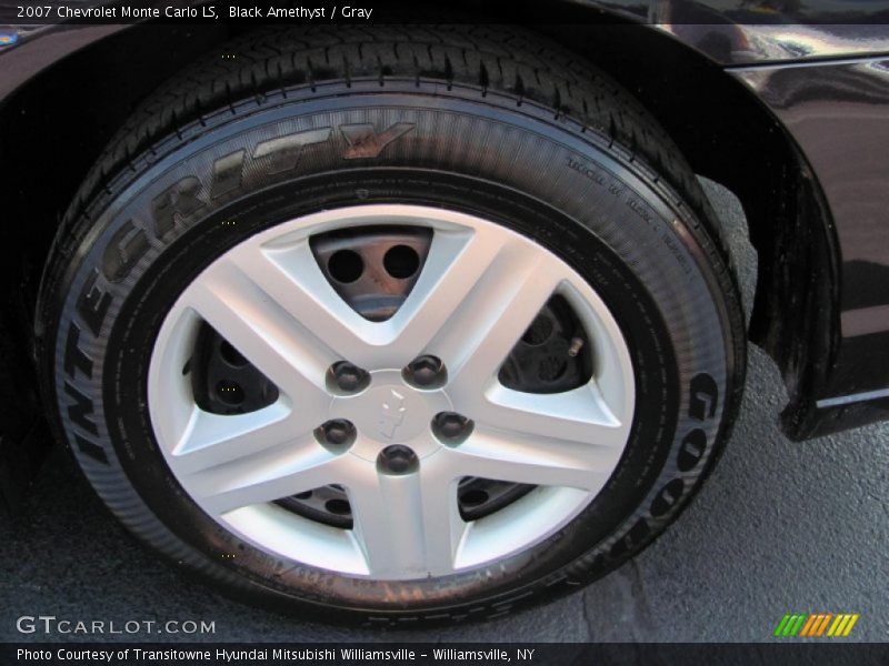 Black Amethyst / Gray 2007 Chevrolet Monte Carlo LS
