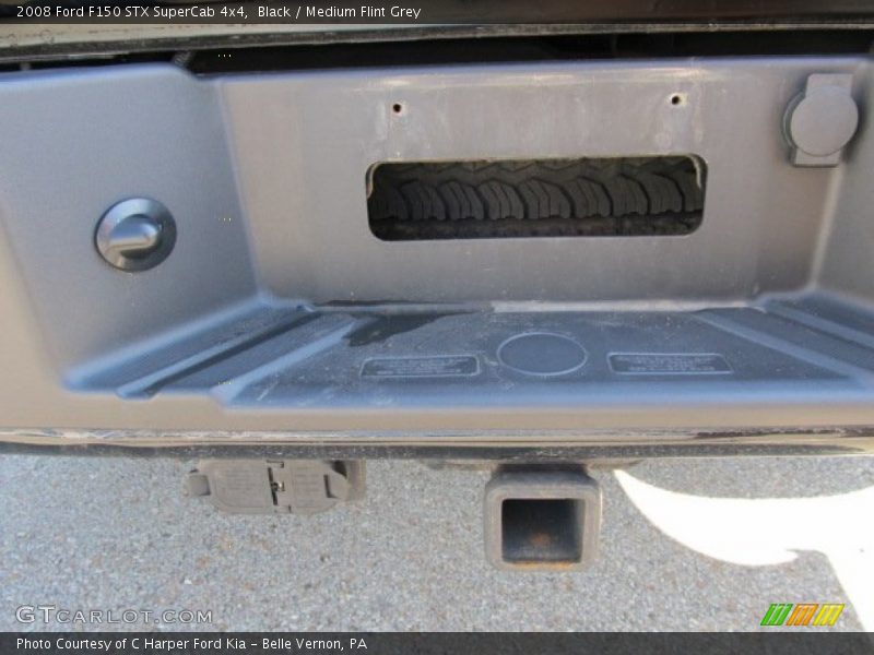 Black / Medium Flint Grey 2008 Ford F150 STX SuperCab 4x4