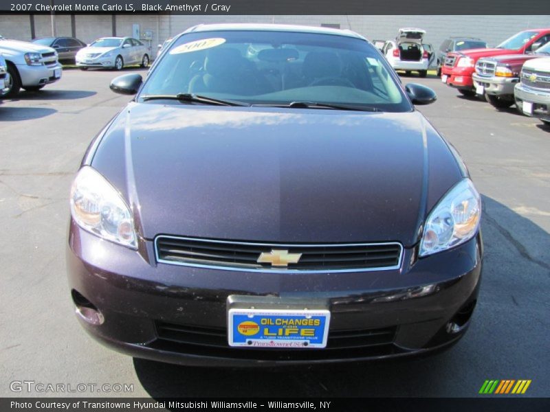 Black Amethyst / Gray 2007 Chevrolet Monte Carlo LS