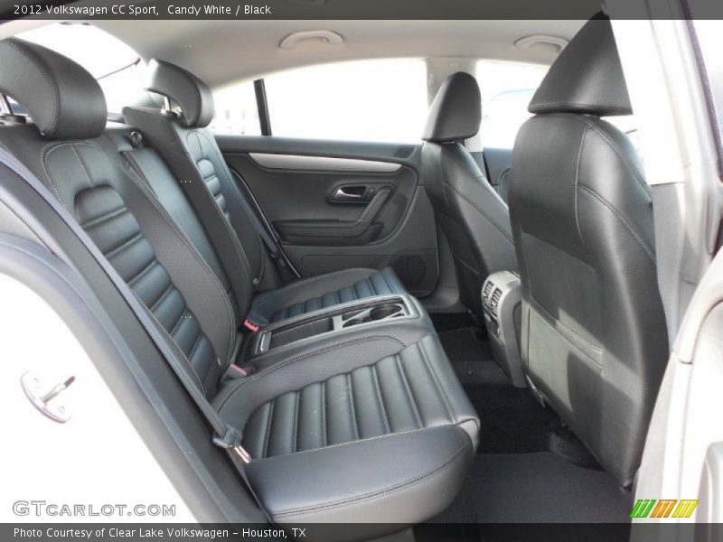 Candy White / Black 2012 Volkswagen CC Sport