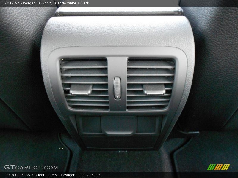 Candy White / Black 2012 Volkswagen CC Sport