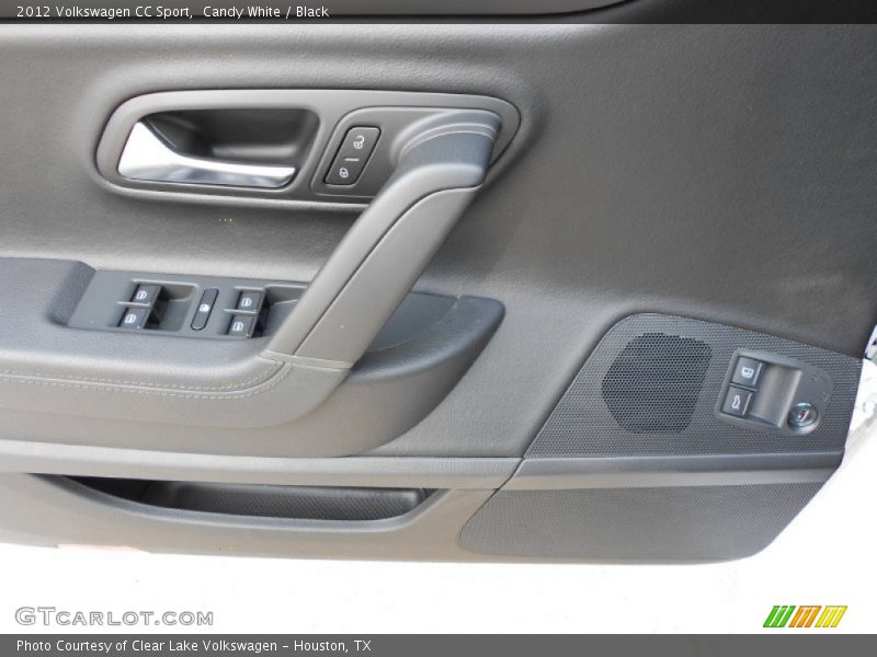 Candy White / Black 2012 Volkswagen CC Sport
