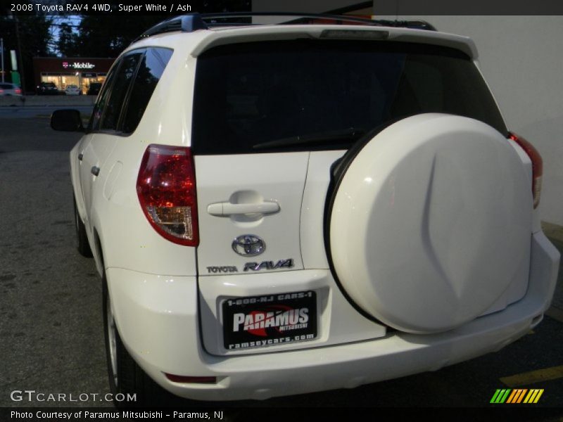 Super White / Ash 2008 Toyota RAV4 4WD