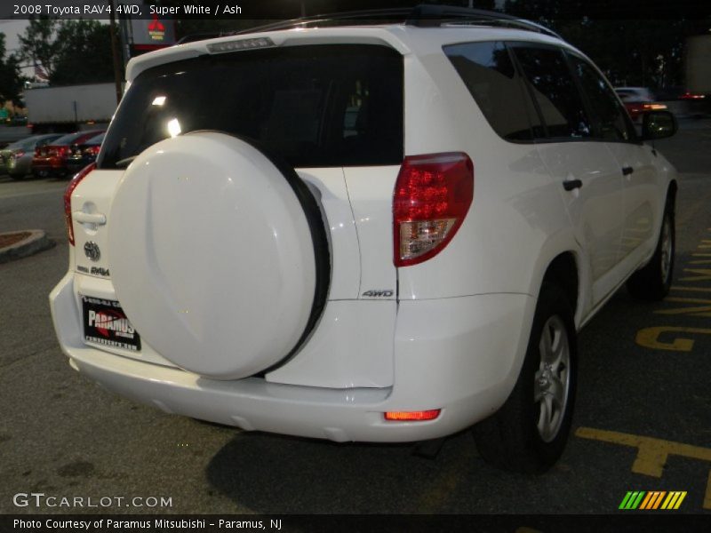 Super White / Ash 2008 Toyota RAV4 4WD