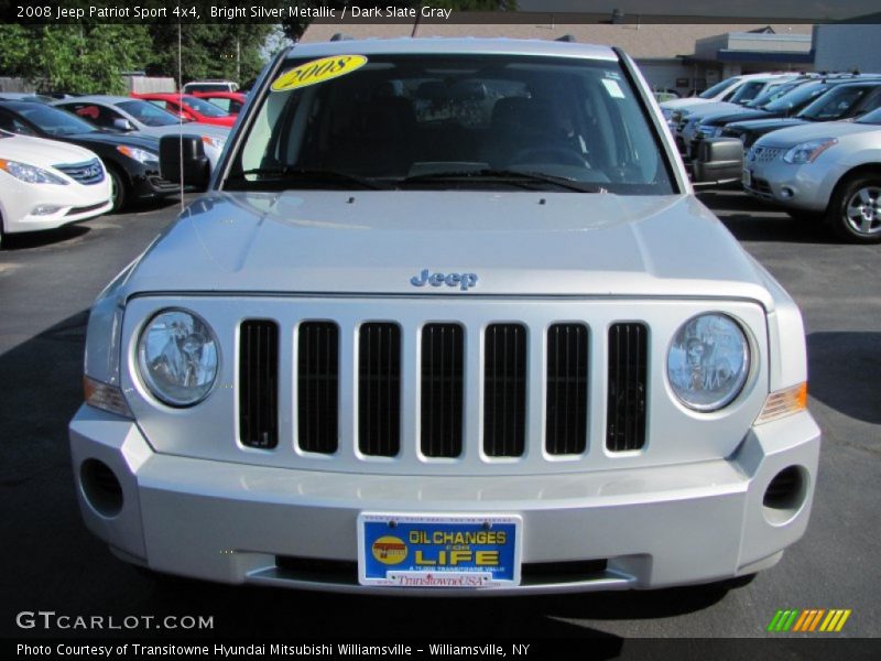 Bright Silver Metallic / Dark Slate Gray 2008 Jeep Patriot Sport 4x4