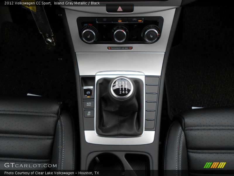  2012 CC Sport 6 Speed Manual Shifter