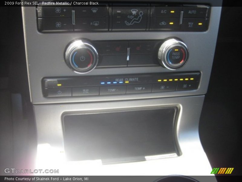 Redfire Metallic / Charcoal Black 2009 Ford Flex SEL