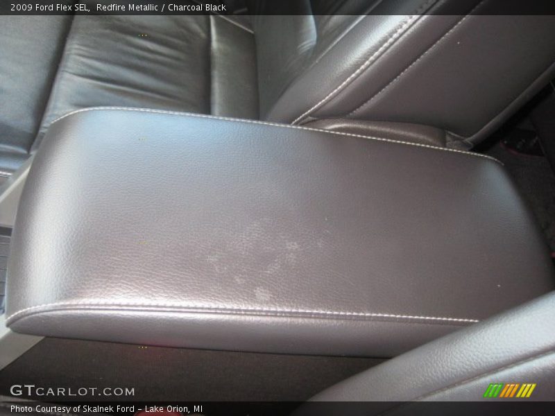 Redfire Metallic / Charcoal Black 2009 Ford Flex SEL