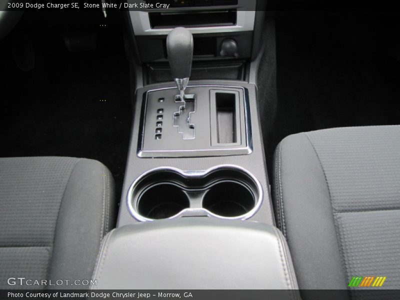 Stone White / Dark Slate Gray 2009 Dodge Charger SE