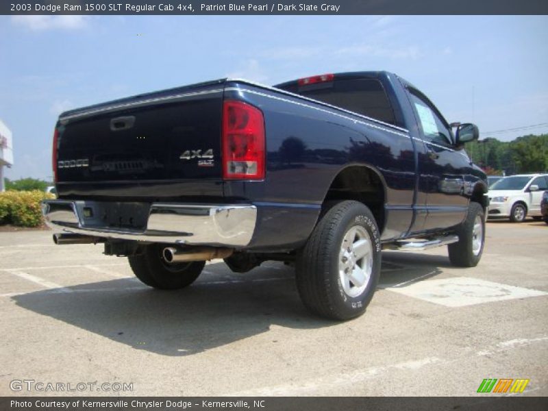  2003 Ram 1500 SLT Regular Cab 4x4 Patriot Blue Pearl