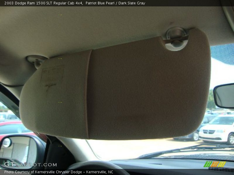 Patriot Blue Pearl / Dark Slate Gray 2003 Dodge Ram 1500 SLT Regular Cab 4x4