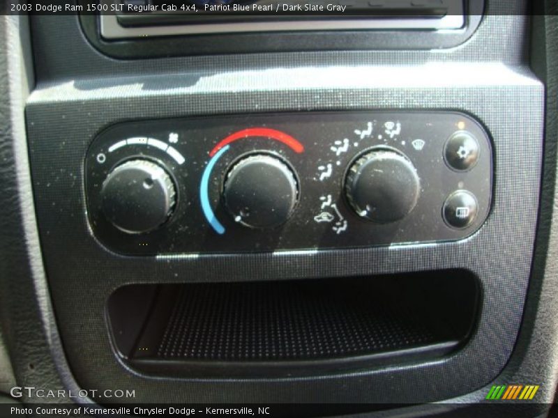 Patriot Blue Pearl / Dark Slate Gray 2003 Dodge Ram 1500 SLT Regular Cab 4x4