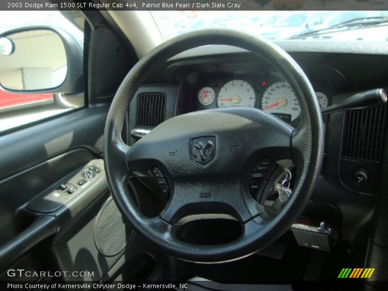 Patriot Blue Pearl / Dark Slate Gray 2003 Dodge Ram 1500 SLT Regular Cab 4x4