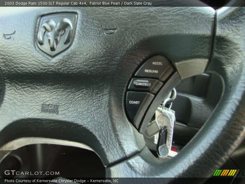 Patriot Blue Pearl / Dark Slate Gray 2003 Dodge Ram 1500 SLT Regular Cab 4x4