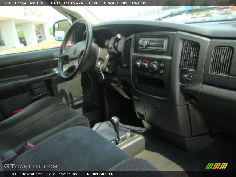 Patriot Blue Pearl / Dark Slate Gray 2003 Dodge Ram 1500 SLT Regular Cab 4x4