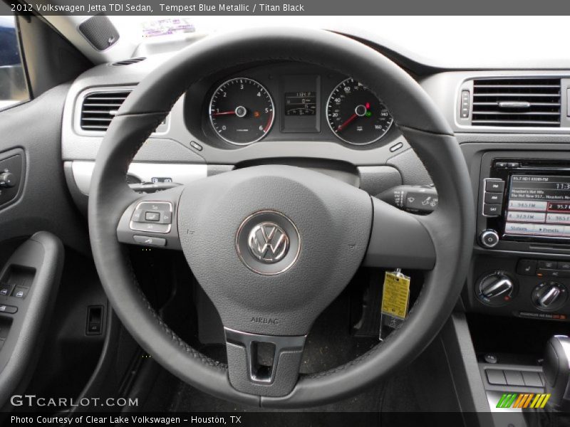  2012 Jetta TDI Sedan Steering Wheel