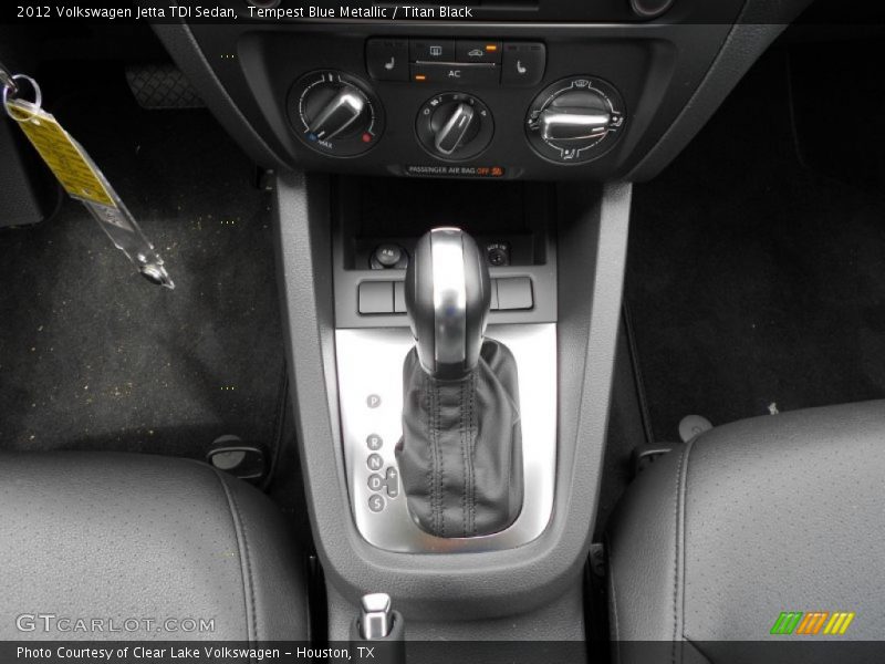  2012 Jetta TDI Sedan 6 Speed DSG Dual-Clutch Automatic Shifter
