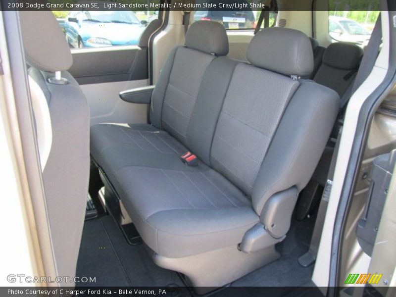 Light Sandstone Metallic / Medium Slate Gray/Light Shale 2008 Dodge Grand Caravan SE