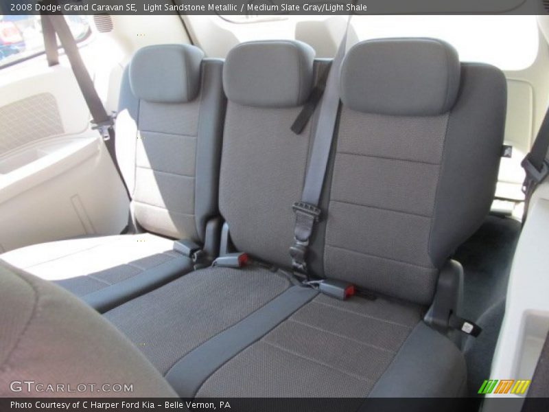 Light Sandstone Metallic / Medium Slate Gray/Light Shale 2008 Dodge Grand Caravan SE