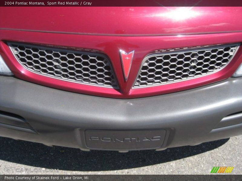 Sport Red Metallic / Gray 2004 Pontiac Montana