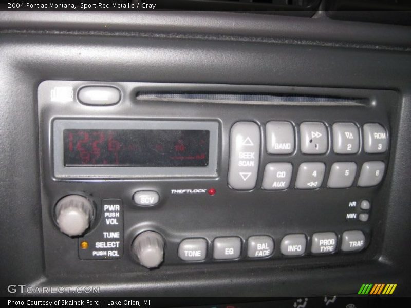 Controls of 2004 Montana 