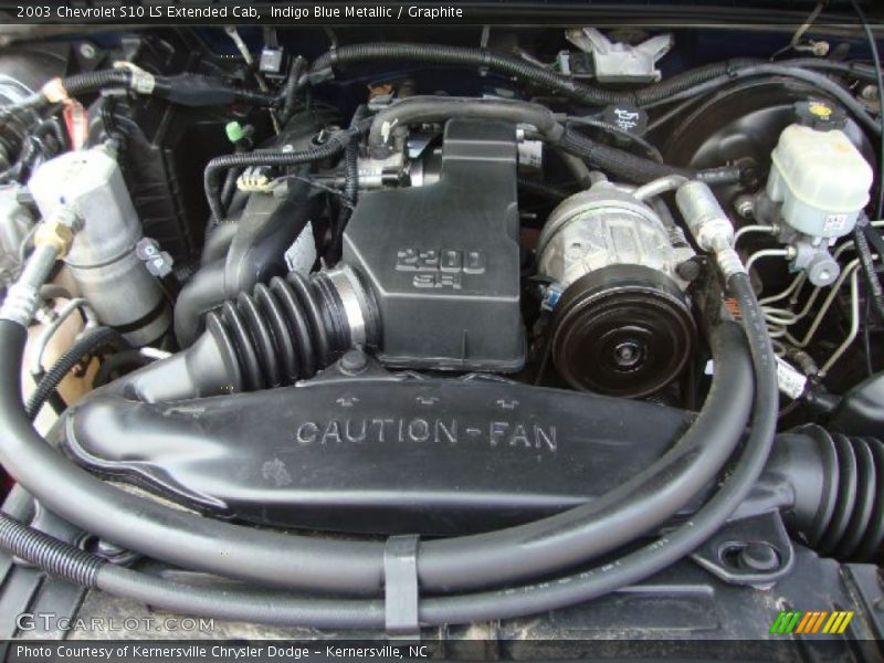 2003 S10 LS Extended Cab Engine - 2.2 Liter OHV 8V 4 Cylinder